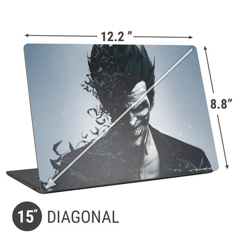 DC Comics Arkham Origins Joker Arkham Universal Laptop 15in (12.2 x 8.8in) Skin